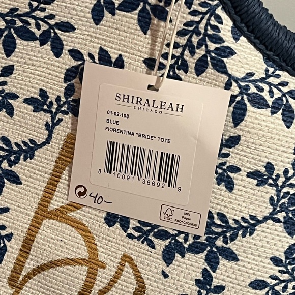 SHIRALEAH • BRIDE/WEDDING/BACHLORETTE • TOP HANDLE TOTE - Picture 5 of 9